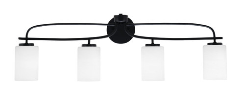 Cavella Four Light Bath Bar in Matte Black (200|3914-MB-310)