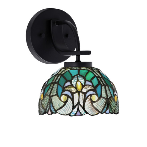 Cavella One Light Wall Sconce in Matte Black (200|3911-MB-9925)
