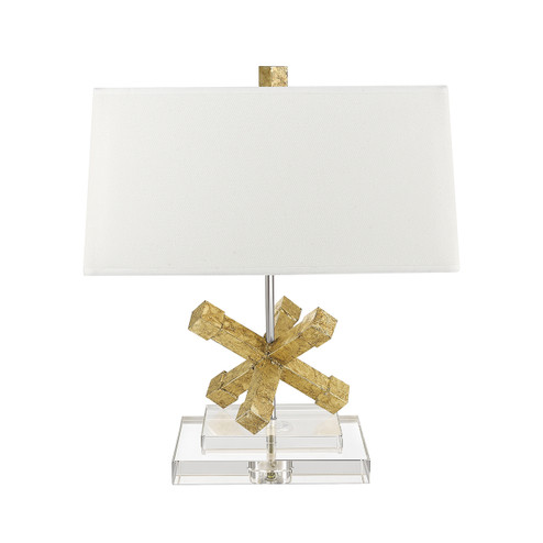 Jackson Square One Light Table Lamp in Distressed Gold (175|TLW-1008)