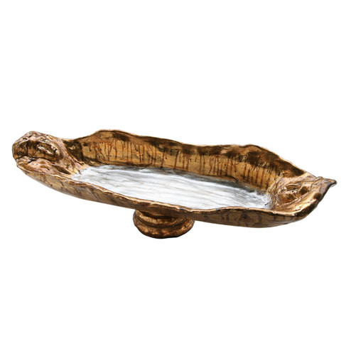 Guillot Bowl in Gold Leaf And Silver (175|SI1135)