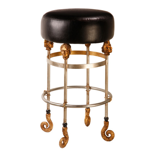 Armory Bar Stool in Chrome/Gold (175|SI1051)