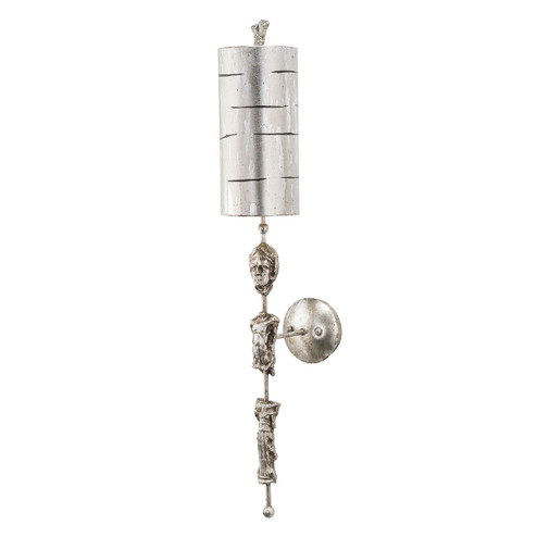 Fragment One Light Wall Sconce in Silver Leaf (175|SC1052)