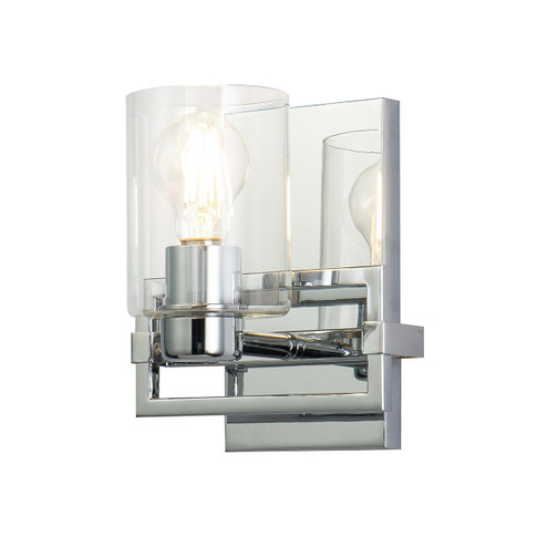 Estes One Light Wall Sconce in Polished Chrome (175|BB90117PC-1)