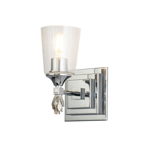 Vetiver One Light Wall Sconce in Polished Chrome (175|BB1022PC-1-F1S)