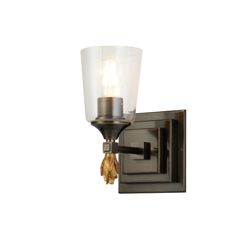 Vetiver One Light Wall Sconce in Dark Bronze (175|BB1022DB-1-F1G)