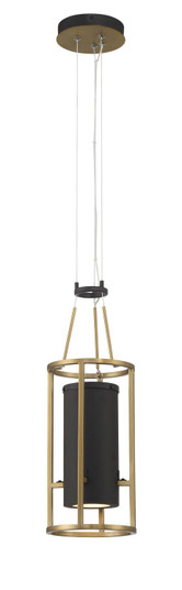 Levitation LED Mini Pendant in Sand Coal & Soft Brass (7|5085-781-L)