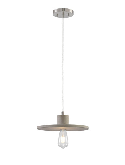 Sima One Light Pendant in Burnished Nickel (42|P1883-084C)