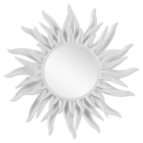 Agave Collection Mirror in Gesso White/Mirror (142|1000-0142)