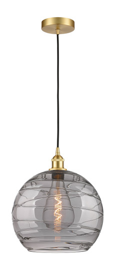 Edison One Light Pendant in Satin Gold (405|616-1P-SG-G1213-14SM)