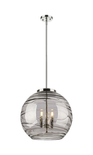 Ballston Three Light Pendant in Polished Nickel (405|221-3S-PN-G1213-18SM)