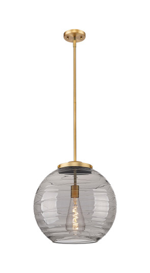 Essex One Light Pendant in Brushed Brass (405|221-1S-BB-G1213-16SM)