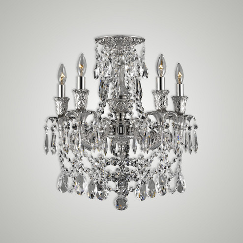 Finisterra Five Light Semi-Flush Mount in Silver (183|FM2065-O-U-08G-ST)