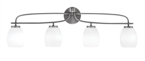 Cavella Four Light Bath Bar in Graphite (200|3914-GP-615)