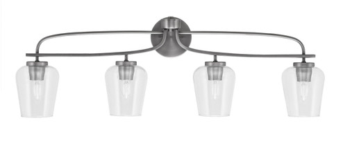 Cavella Four Light Bath Bar in Graphite (200|3914-GP-210)