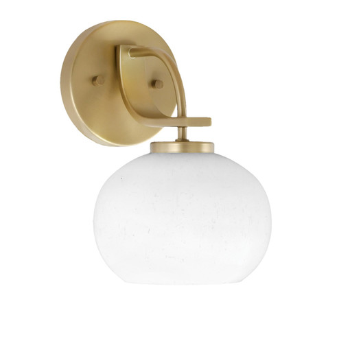 Cavella One Light Wall Sconce in New Age Brass (200|3911-NAB-212)