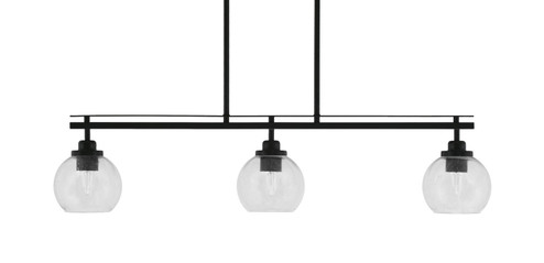 Odyssey Three Light Island Pendant in Matte Black (200|2636-MB-4100)