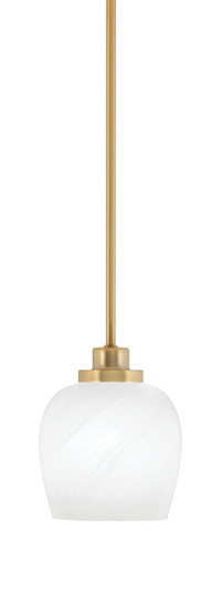 Odyssey One Light Mini Pendant in New Age Brass (200|2601-NAB-4811)