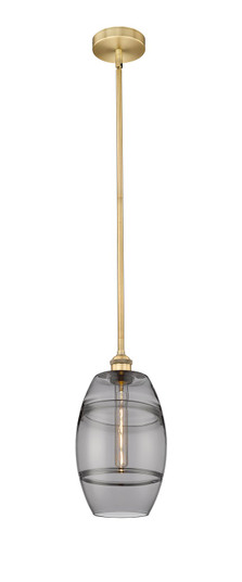 Edison One Light Mini Pendant in Brushed Brass (405|616-1S-BB-G557-8SM)