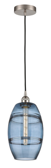 Edison One Light Mini Pendant in Brushed Satin Nickel (405|616-1P-SN-G557-8BL)