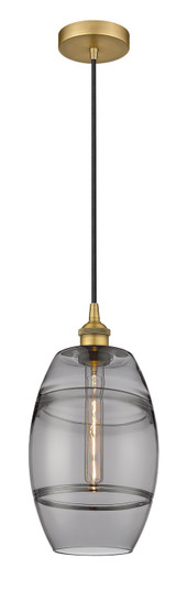 Edison One Light Mini Pendant in Brushed Brass (405|616-1P-BB-G557-8SM)