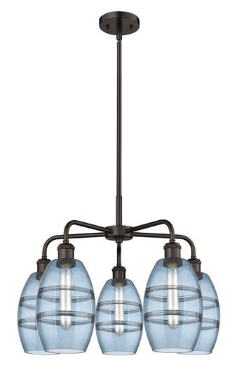 Ballston LED Chandelier in Oil Rubbed Bronze (405|516-5CR-OB-G557-6BL) Ballston LED Chandelier in Oil Rubbed Bronze (405|516-5CR-OB-G557-6BL)