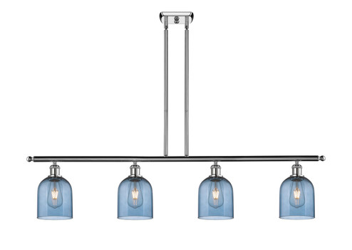 Ballston Four Light Island Pendant in Polished Chrome (405|516-4I-PC-G558-6BL)