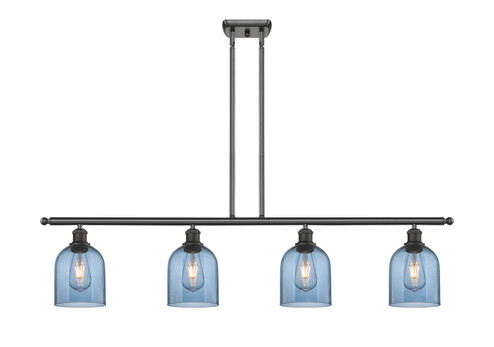 Ballston Four Light Island Pendant in Oil Rubbed Bronze (405|516-4I-OB-G558-6BL)