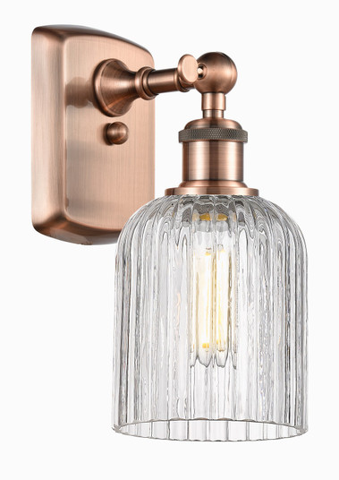 Ballston One Light Wall Sconce in Antique Copper (405|516-1W-AC-G559-5CL)