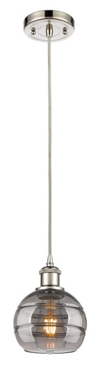 Ballston One Light Mini Pendant in Polished Nickel (405|516-1P-PN-G556-6SM)
