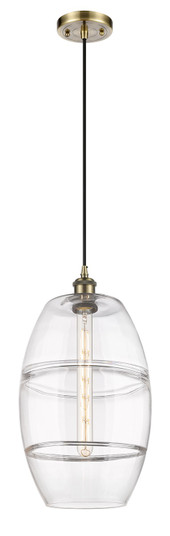 Ballston One Light Mini Pendant in Antique Brass (405|516-1P-AB-G557-10CL)