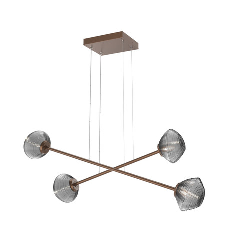 Mesa LED Lantern in Burnished Bronze (404|PLB0089-M2-BB-S-CA1-L3)
