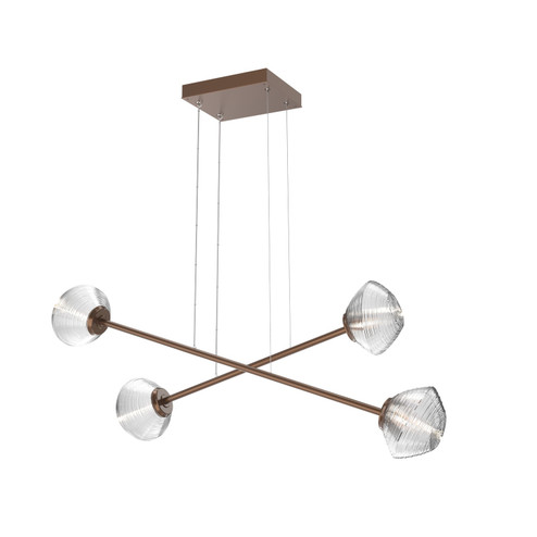 Mesa LED Lantern in Burnished Bronze (404|PLB0089-M2-BB-C-CA1-L1)