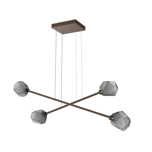 Gem LED Lantern in Flat Bronze (404|PLB0039-M2-FB-S-CA1-L1)