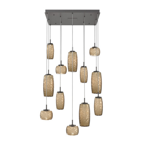 Vessel LED Pendant in Graphite (404|CHB0091-12-GP-B-C01-L3)