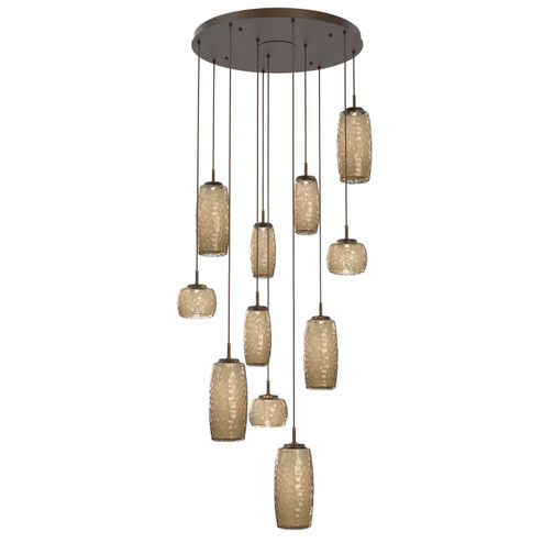 Vessel LED Pendant in Flat Bronze (404|CHB0091-11-FB-B-C01-L3)