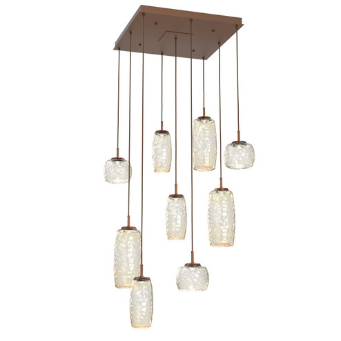 Vessel LED Pendant in Burnished Bronze (404|CHB0091-09-BB-A-C01-L1)