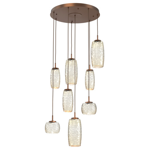 Vessel LED Pendant in Burnished Bronze (404|CHB0091-08-BB-A-C01-L1)