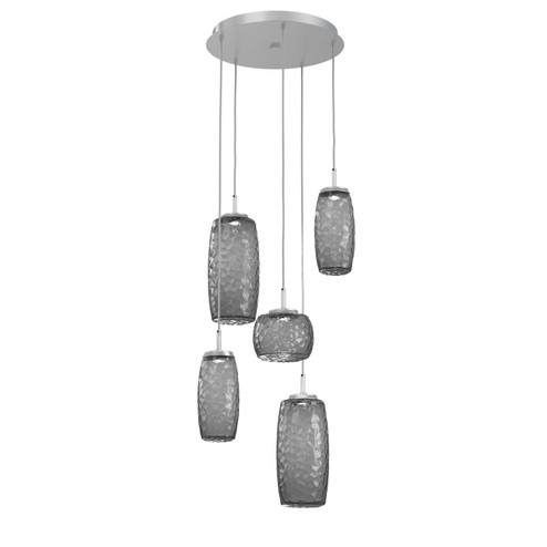 Vessel LED Pendant in Classic Silver (404|CHB0091-05-CS-S-C01-L1)