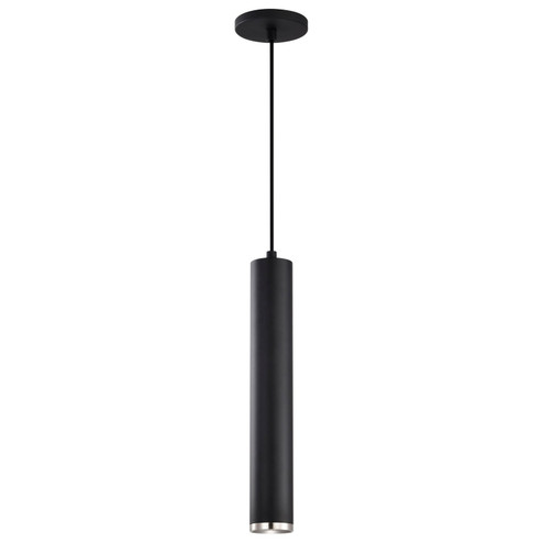 Century LED Pendant in Matte Black / Brushed Nickel (72|62-819)