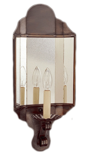Sconce Three Light Wall Sconce in Dark Brass (196|101M-DB-LT1-PM)