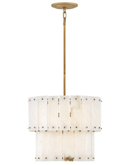 Simone LED Semi-Flush Mount in Burnished Gold (138|FR47757BNG)