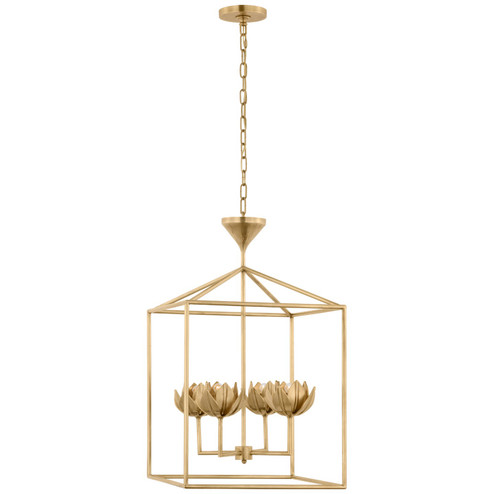 Alberto LED Lantern in Antique-Burnished Brass (268|JN 5302AB)