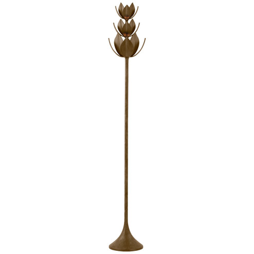 Alberto LED Torchiere in Antique Bronze Leaf (268|JN 1003ABL)