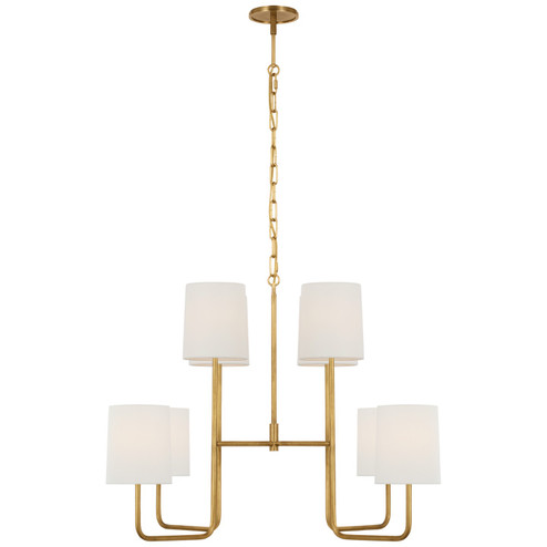 Go Lightly LED Chandelier in Soft Brass (268|BBL 5083SB-L)