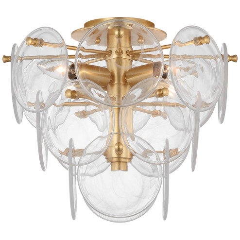 Loire Four Light Flush Mount in Gild (268|ARN 4450G-CSG)