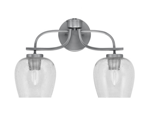 Cavella Two Light Bath Bar in Graphite (200|3912-GP-4810)