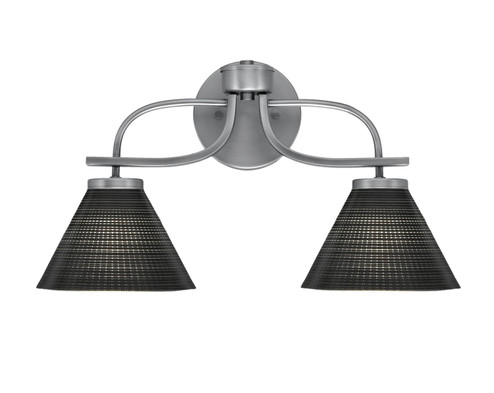 Cavella Two Light Bath Bar in Graphite (200|3912-GP-4059)