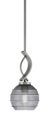 Cavella One Light Mini Pendant in Graphite (200|3901-GP-5112)