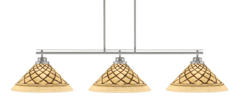 Odyssey Three Light Bar in Brushed Nickel (200|2633-BN-718)