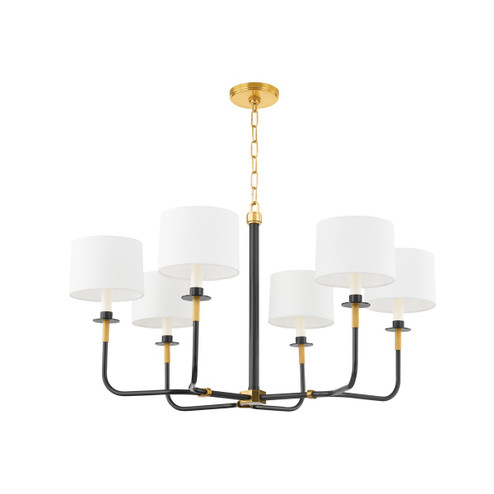 Paramus One Light Chandelier in Aged Old Bronze (70|9136-AOB)